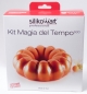 Preview: Silikon Tortenform - Kit Magia del Tempo - SilikoMart von sweetART